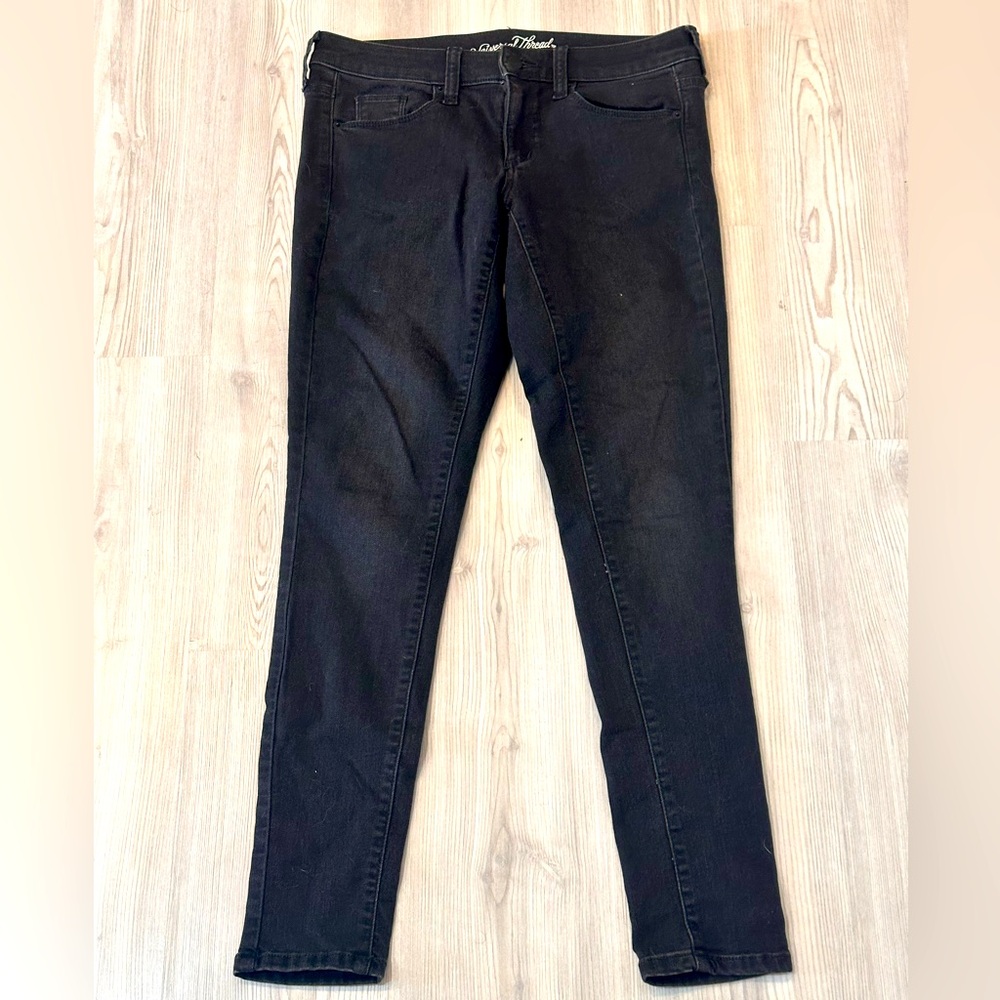 Universal Thread Black Mid Rise Skinny Jean